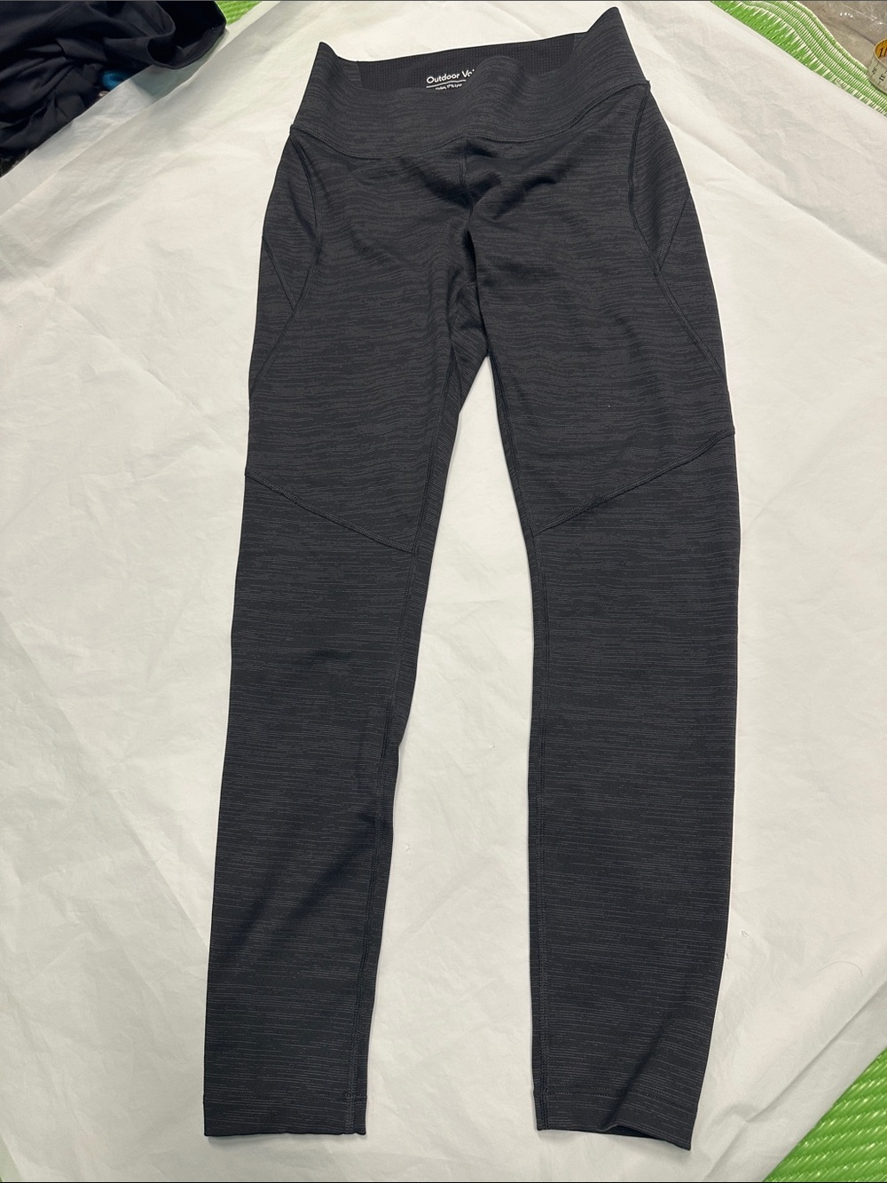 Outdoor Voices Charcoal Heather High-Rise Leggings